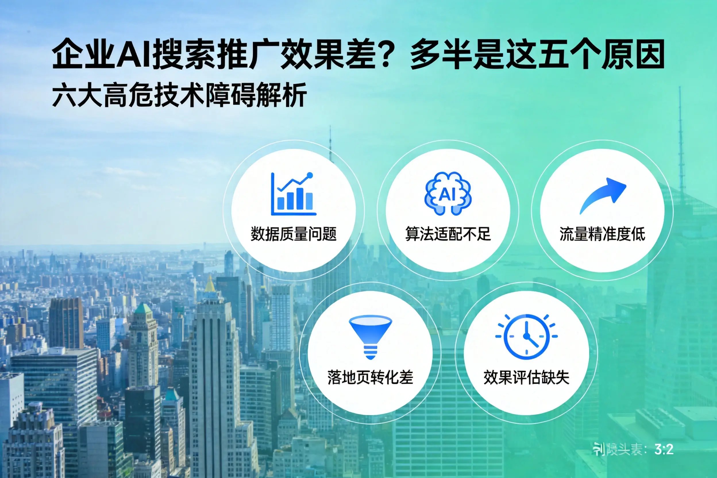 青羊企业AI搜索推广效果差?多半是这五个原因